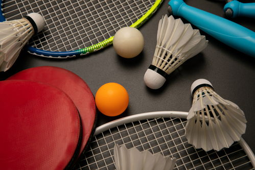 光影中的竞技活力 乒乓球与羽毛球健身器材摄影艺术